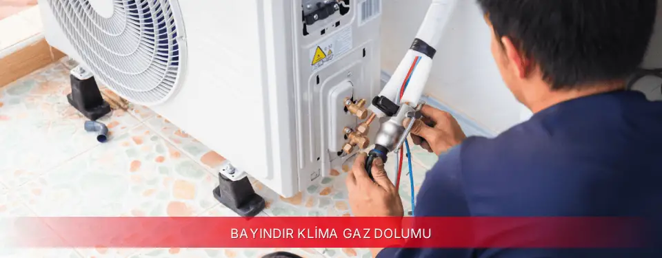 Bayındır İlçemi Fujitsu Klima Gaz Dolumu